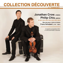 CD Dcouverte : Jonathan Crow & Phillip Chiu