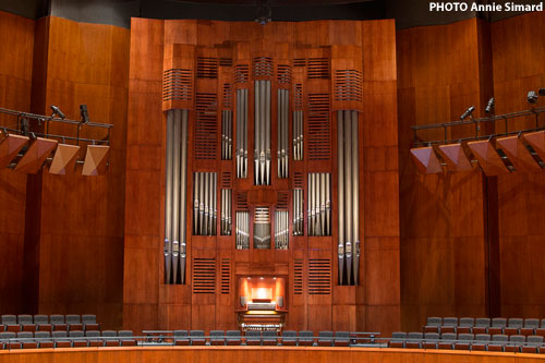 Le nouvel orgue au Palais Montcalm