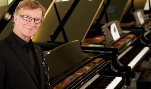 André Bolduc, président de Pianos Bolduc