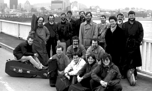 Le NEM sur le pont de la Concorde en 1989