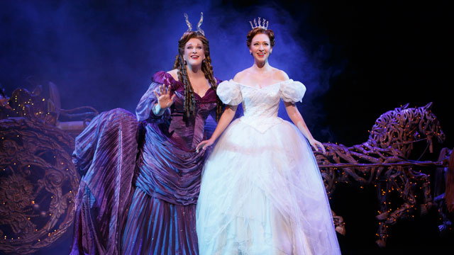 Liz McCartney and Kaitlyn Davidson from the Rodgers + Hammersteins CINDERELLA tour - Photo Carol Rosegg